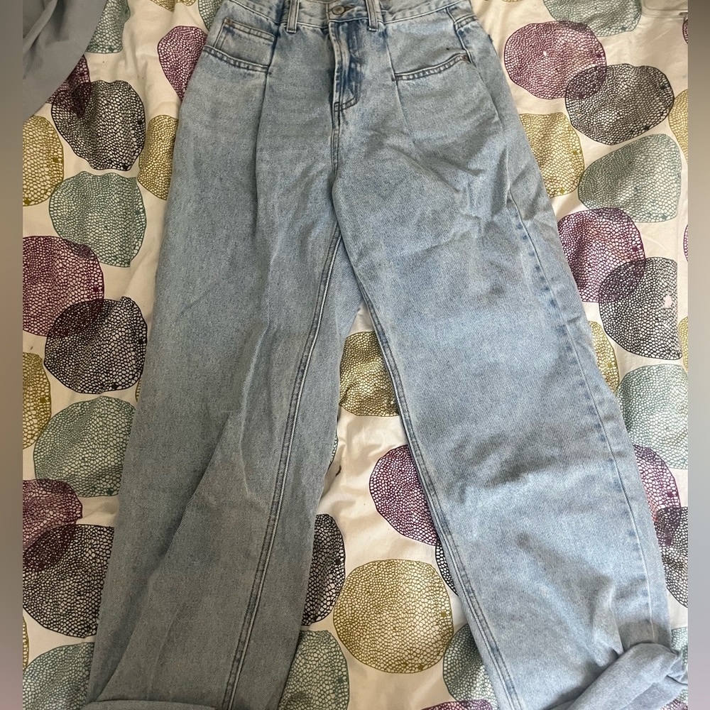 High rise mom jeans